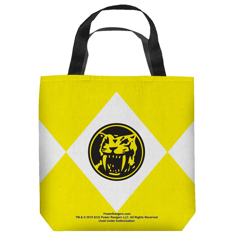 POWER RANGERS-YELLOW RANGER - TOTE BAG - 18X18