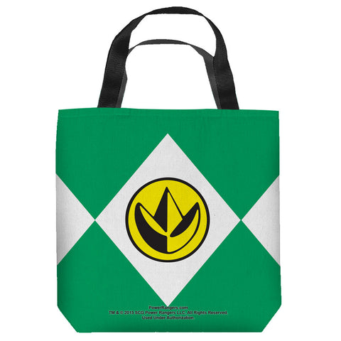 POWER RANGERS-GREEN RANGER - TOTE BAG - 18X18