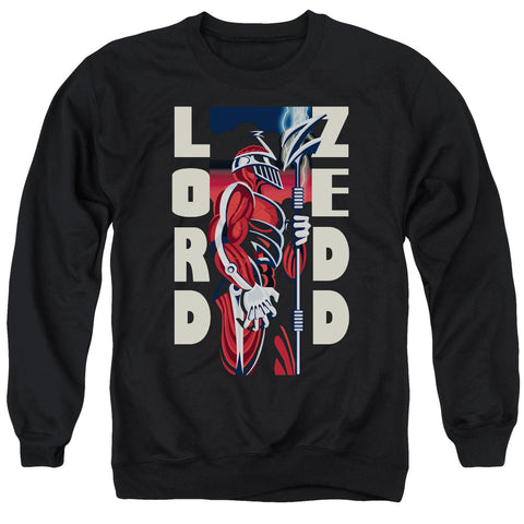 Power Rangers/zedd Deco - Adult Crewneck Sweatshirt - Black