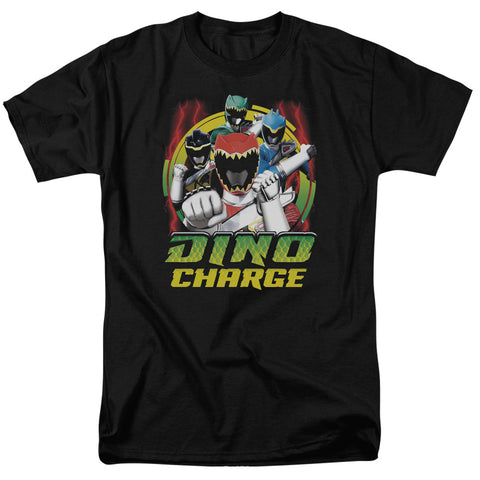 Power Rangers/dino Lightning-s/s Adult 18/1-black