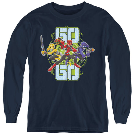 Power Rangers/go Go-youth Long Sleeve-navy