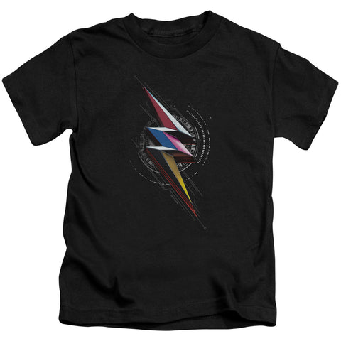 Power Rangers/bolt Sigil-s/s Juvenile 18/1-black
