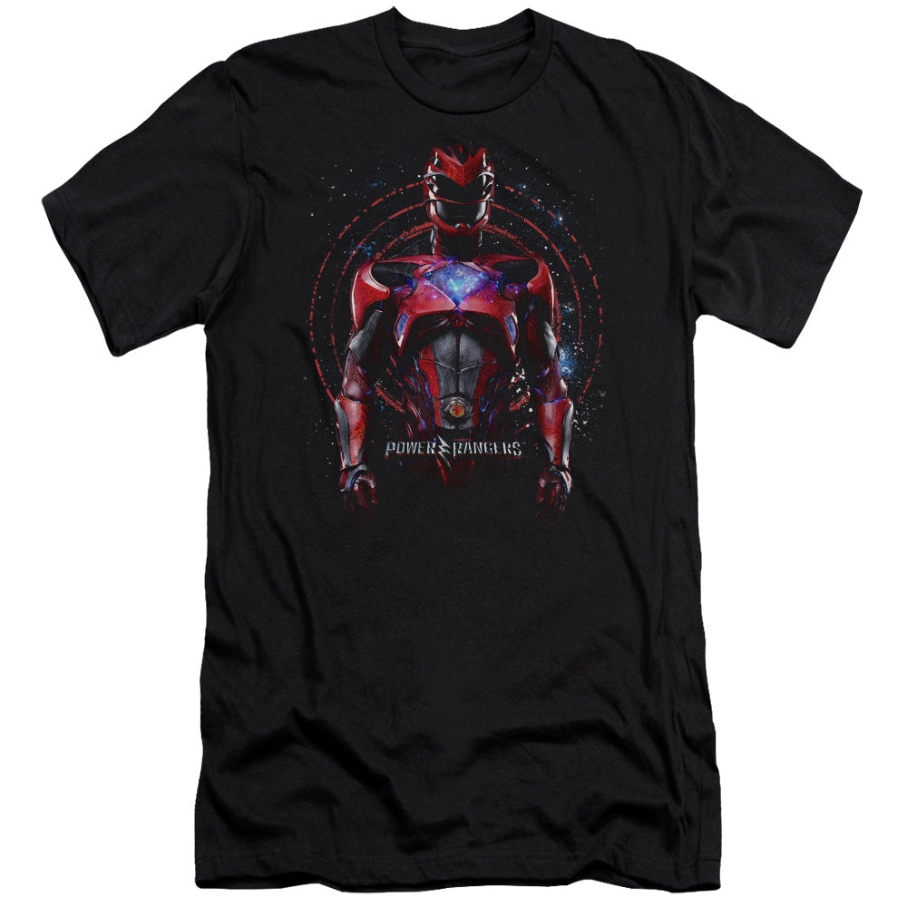 Power Rangers/red Ranger-hbo S/s Adult 30/1-black