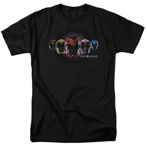 Power Rangers/head Group-s/s Adult 18/1-black
