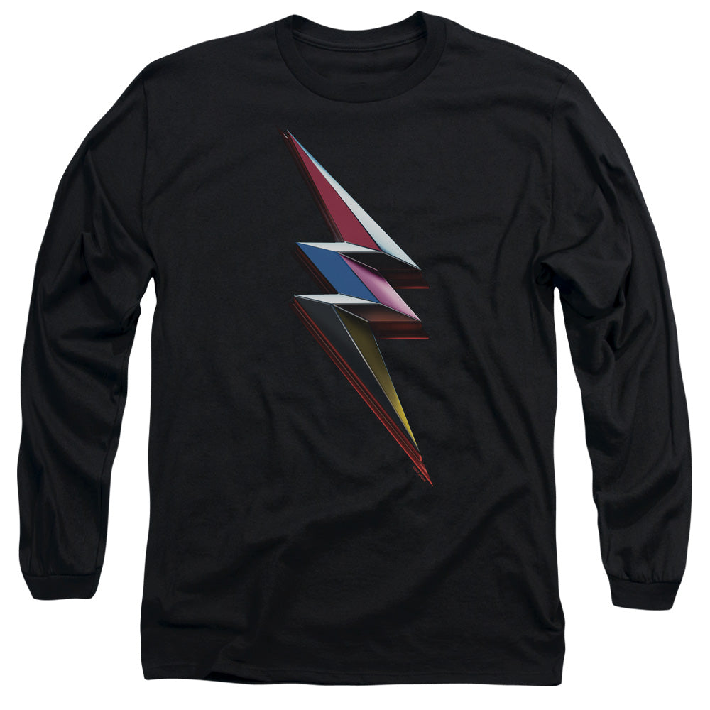 Power Rangers/movie Bolt-l/s Adult 18/1-black
