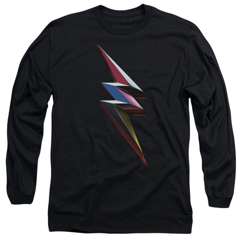 Power Rangers/movie Bolt-l/s Adult 18/1-black