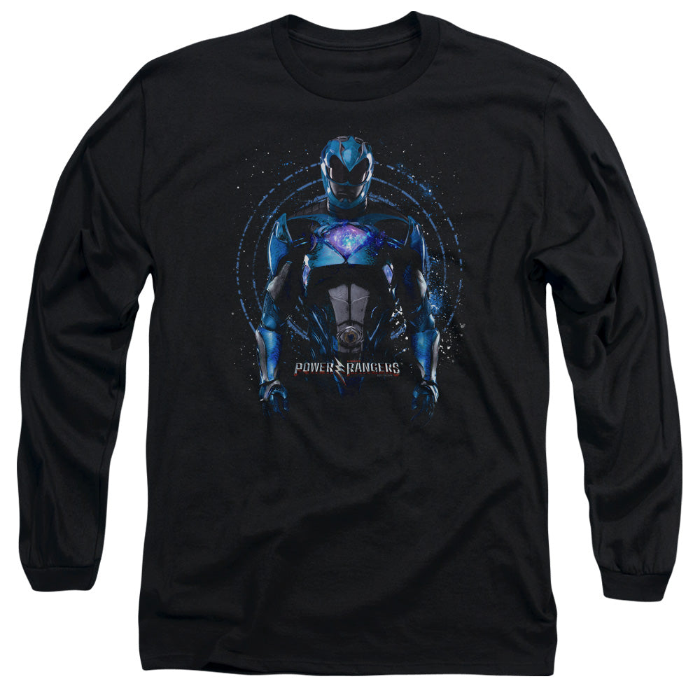Power Rangers/blue Ranger-l/s Adult 18/1-black