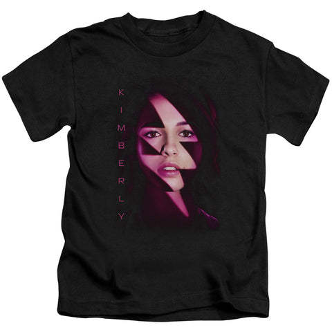 Power Rangers/kimberly Bolt-s/s Juvenile 18/1-black
