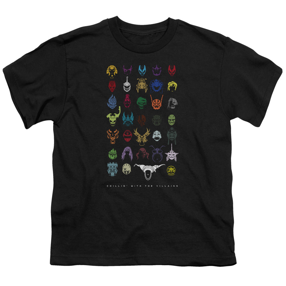 Power Rangers/villians-s/s Youth 18/1-black