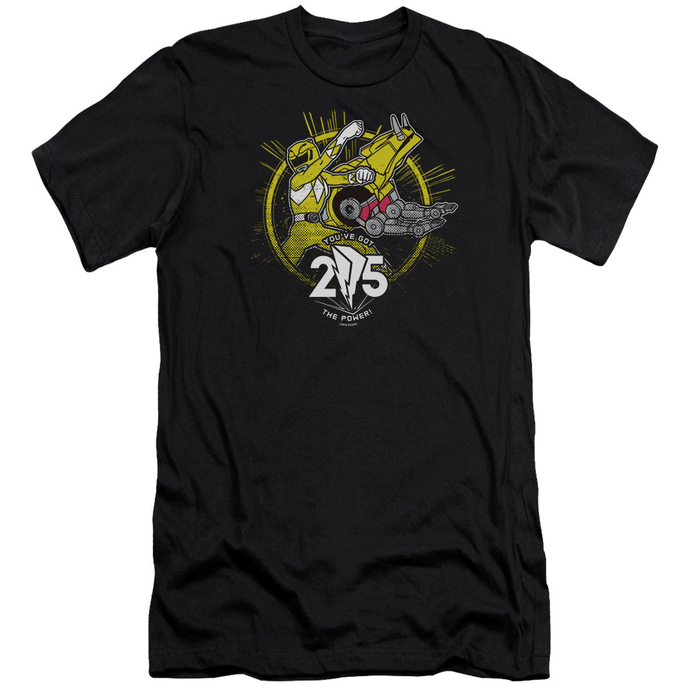 Power Rangers/yellow 25-s/s Adult 30/1-black