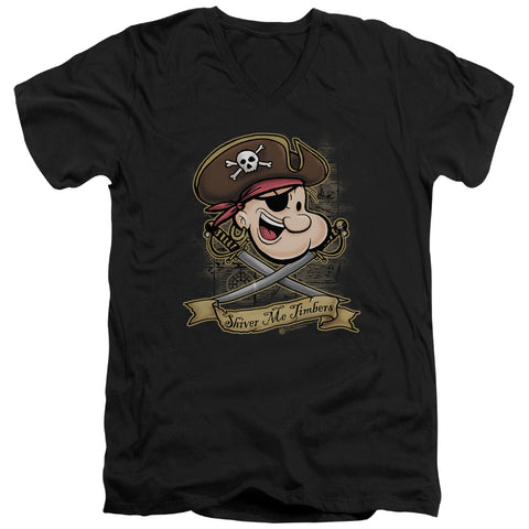 Adult Slim Fit V Neck