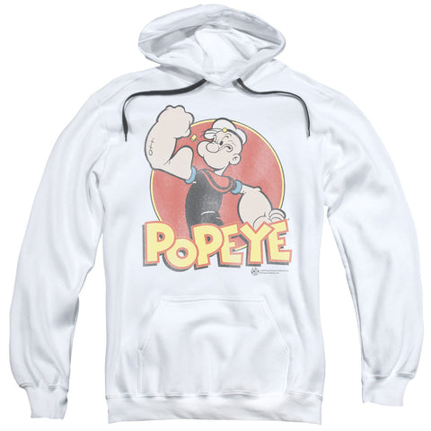 Adult Pull-Over Hoodie - White - Sm