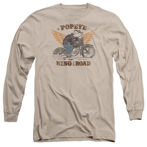 Popeye/king Of The Road-l/s Adult 18/1-sand