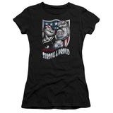 Premium Juniors Sheer Cap Sleeve