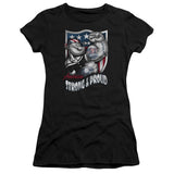 Premium Juniors Sheer Cap Sleeve