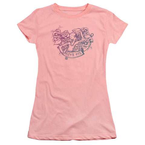 Premium Juniors Sheer Cap Sleeve