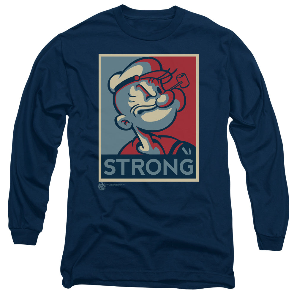 Popeye/strong - L/s Adult 18/1 - Navy