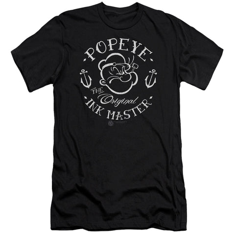 Popeye/ink Master-premuim Canvas Adult Slim Fit 30/1-black