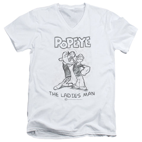 Adult Slim Fit V Neck