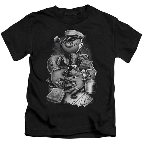 Popeye/mine All Mine - S/s Juvenile 18/1 - Black