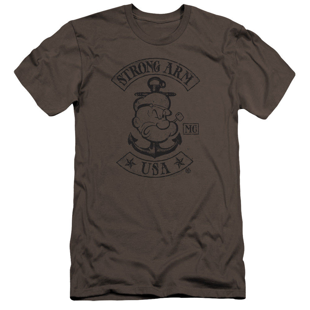 Popeye/strong Arm Mc-premuim Canvas Adult Slim Fit 30/1-charcoal