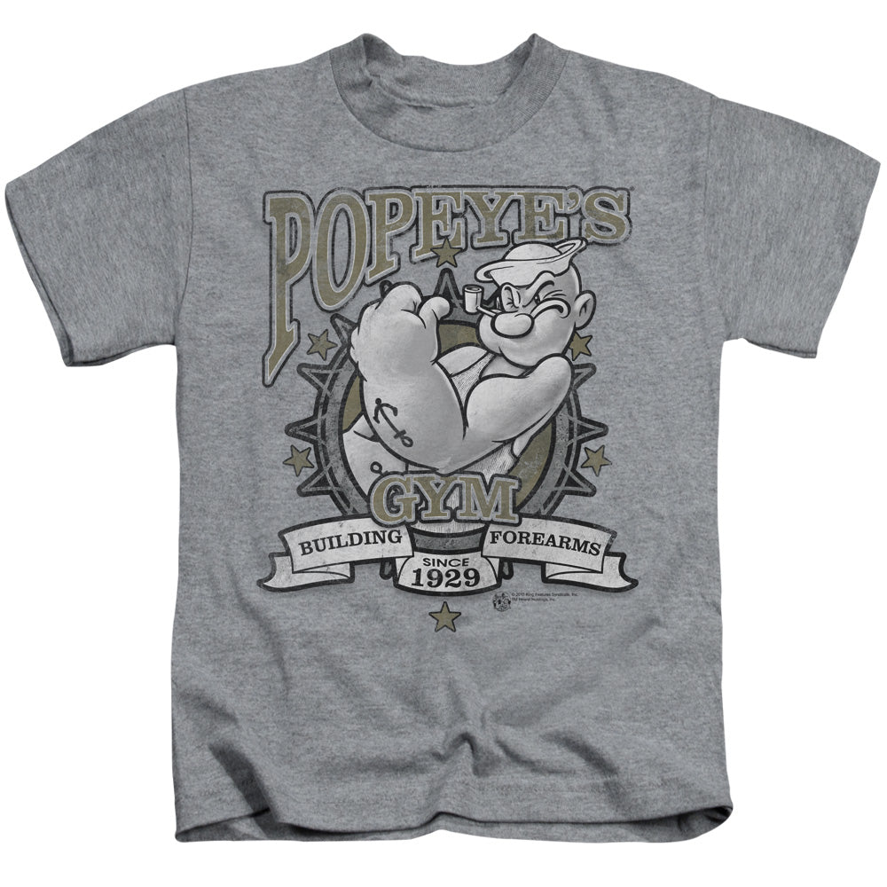 Popeye/forearms - S/s Juvenile 18/1 - Athletic Heather