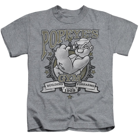 Popeye/forearms - S/s Juvenile 18/1 - Athletic Heather
