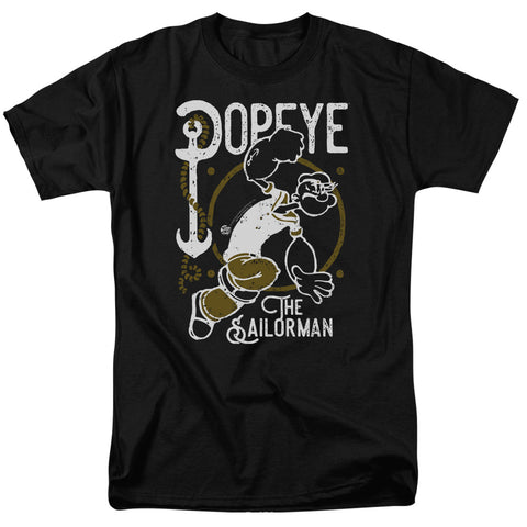 Popeye/vintage Sailor-s/s Adult 18/1-black