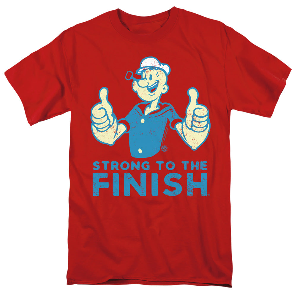 Popeye/strong-s/s Adult 18/1-red