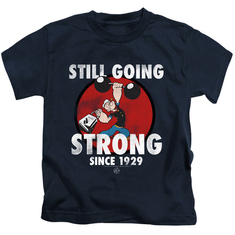 Popeye/still Going Strong-s/s Juvenile 18/1-navy