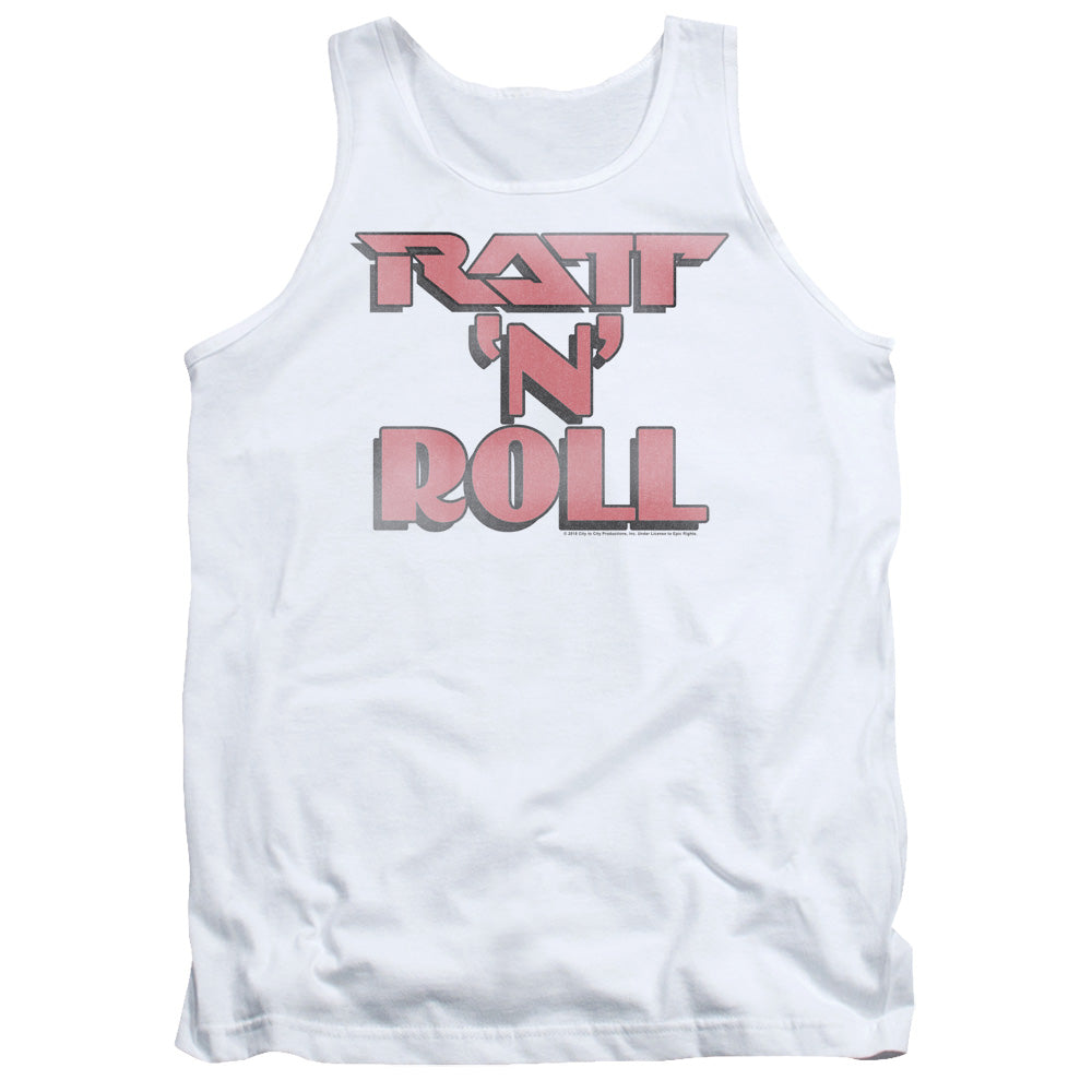 Ratt/ratt N Roll-adult Tank-white