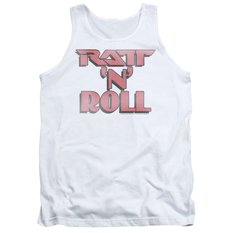 Ratt/ratt N Roll-adult Tank-white