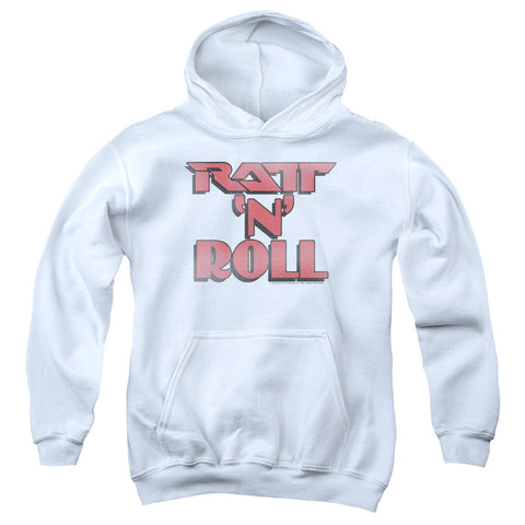 Ratt/ratt N Roll-youth Pull-over Hoodie-white