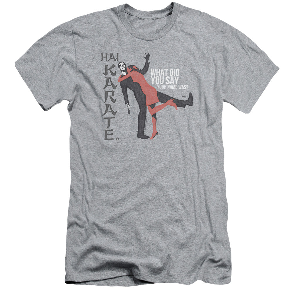 Hai Karate/name - S/s Adult 30/1 - Athletic Heather