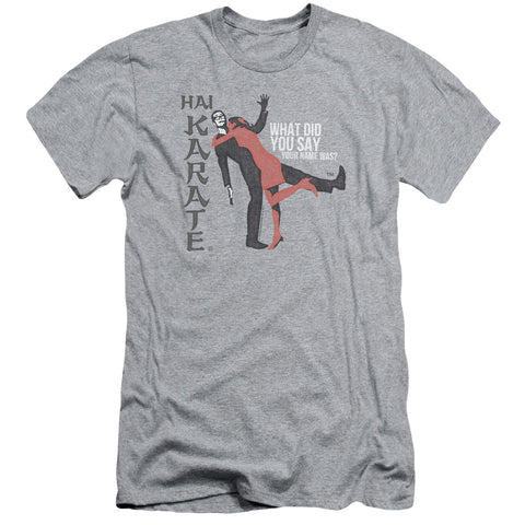 Hai Karate/name - S/s Adult 30/1 - Athletic Heather