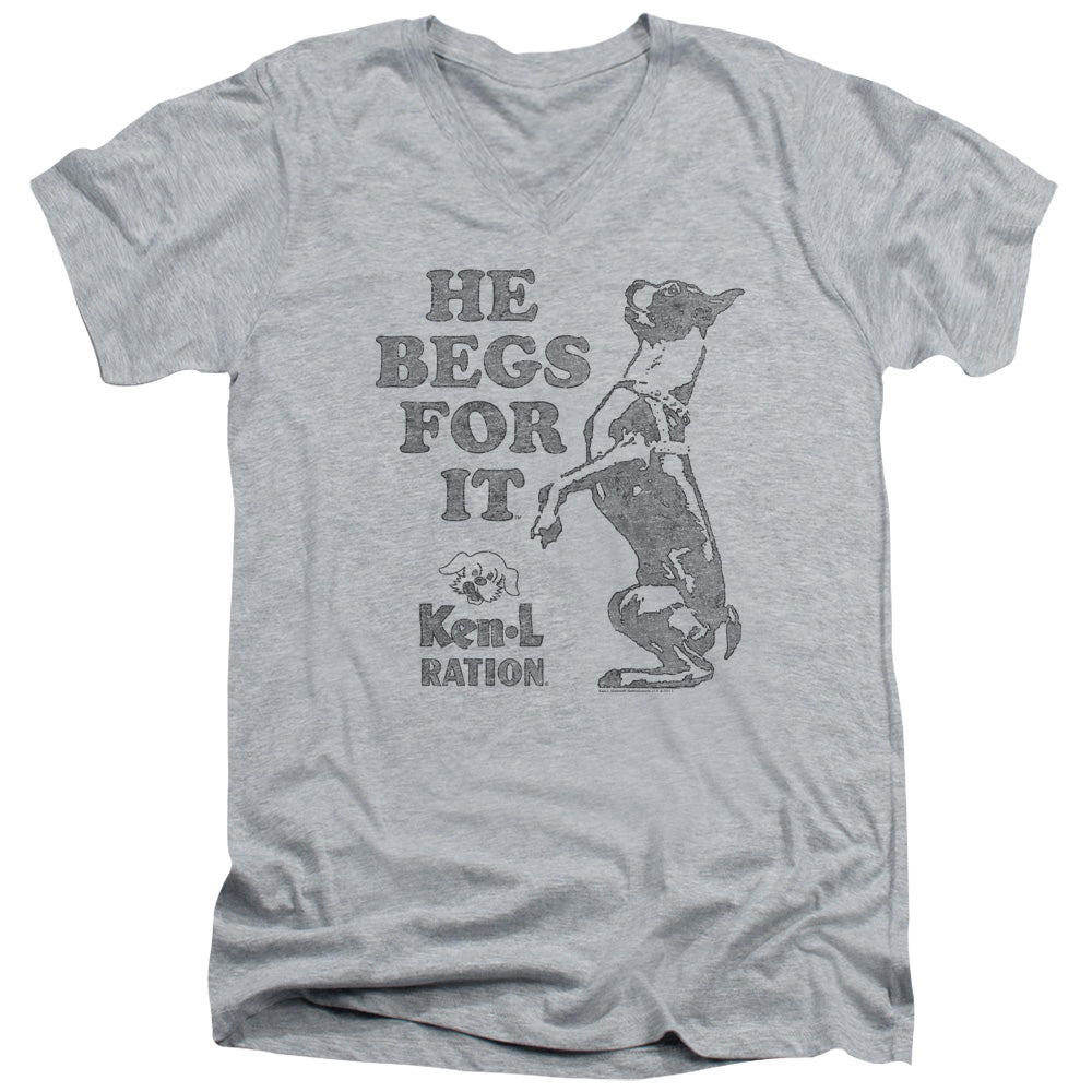 Adult Slim Fit V Neck