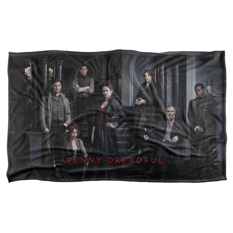 Penny Dreadful/stair Cast-silky Touch Blanket-white