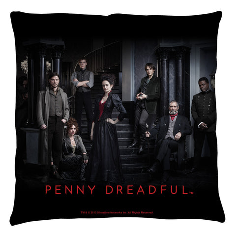 Pennydreadful/stair Cast - Throw Pillow