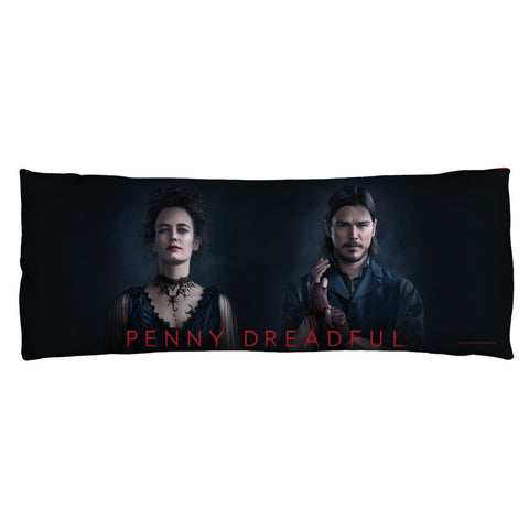 PENNY DREADFUL-CHANDLER AND IVES - MICROFIBER BODY PILLOW - 18x54