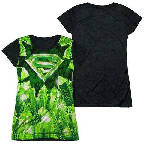 Junior Cap Sleeve 100% Poly Black Back