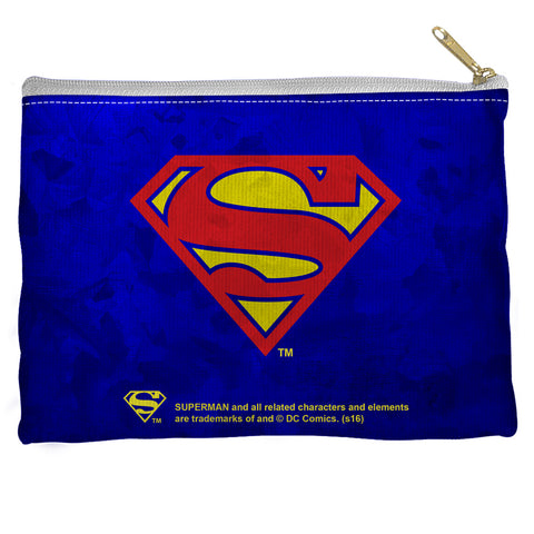 Superman/galvanized Shield - Accessory Pouch