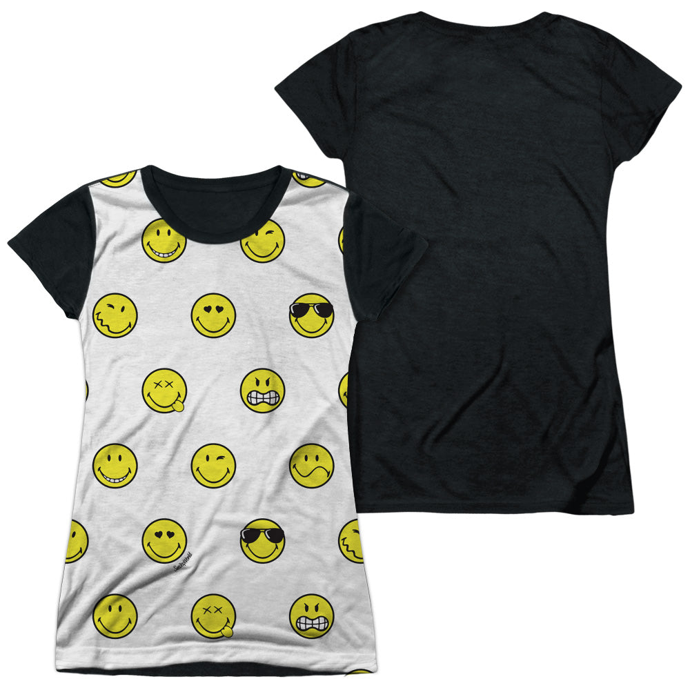 Junior Cap Sleeve 100% Poly Black Back