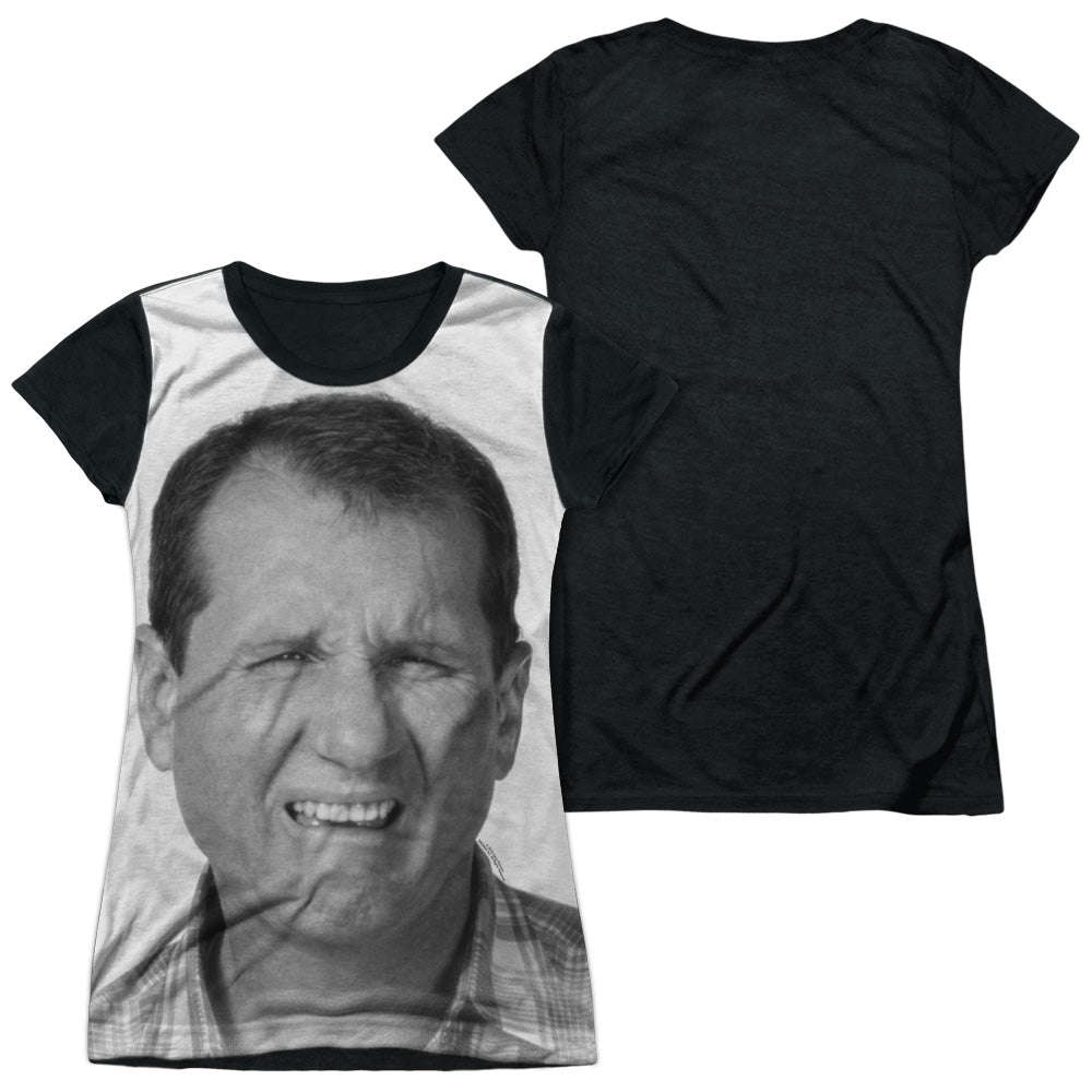 Junior Cap Sleeve 100% Poly Black Back