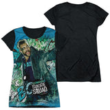 Junior Cap Sleeve 100% Poly Black Back