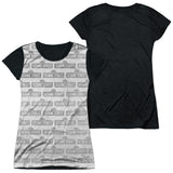 Junior Cap Sleeve 100% Poly Black Back