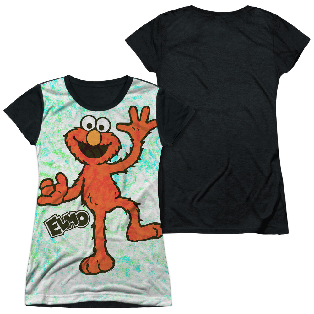 Junior Cap Sleeve 100% Poly Black Back