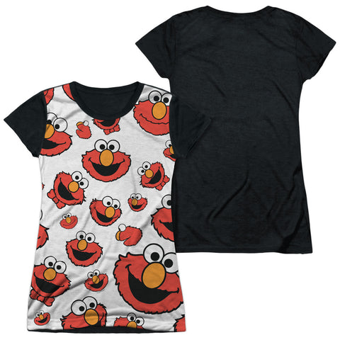 Junior Cap Sleeve 100% Poly Black Back