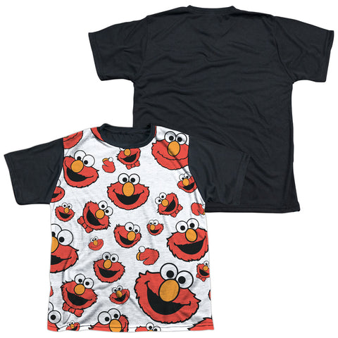 Youth Short Sleeve 100% Poly Black Back