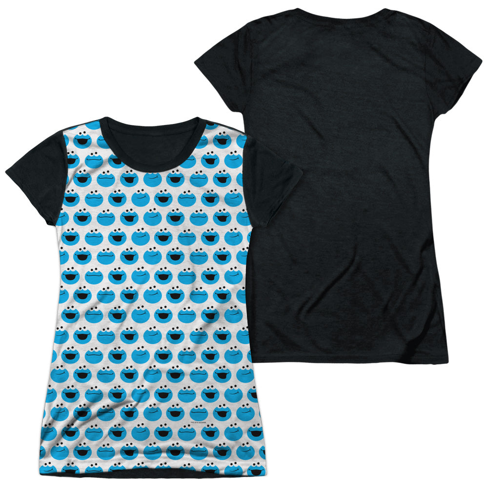 Junior Cap Sleeve 100% Poly Black Back