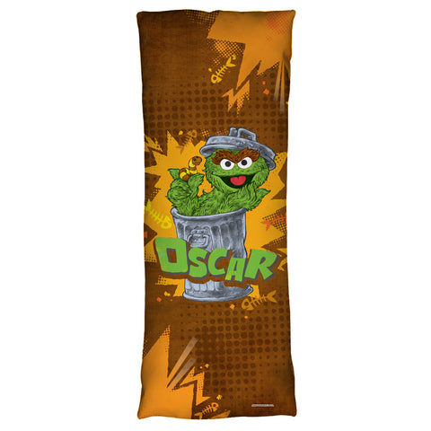 SESAME STREET-OSCAR - MICROFIBER BODY PILLOW - 18x54